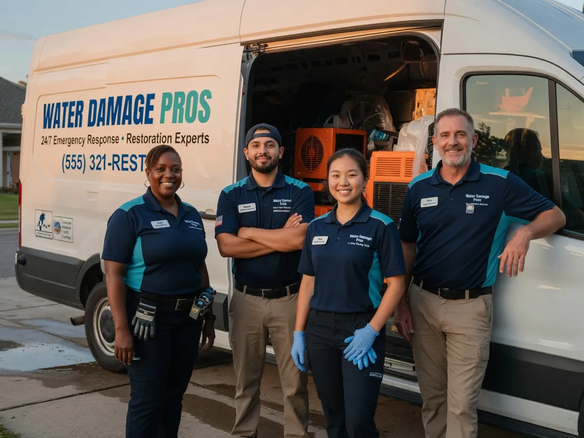 Water Damage Restoration company in Bentley, LA