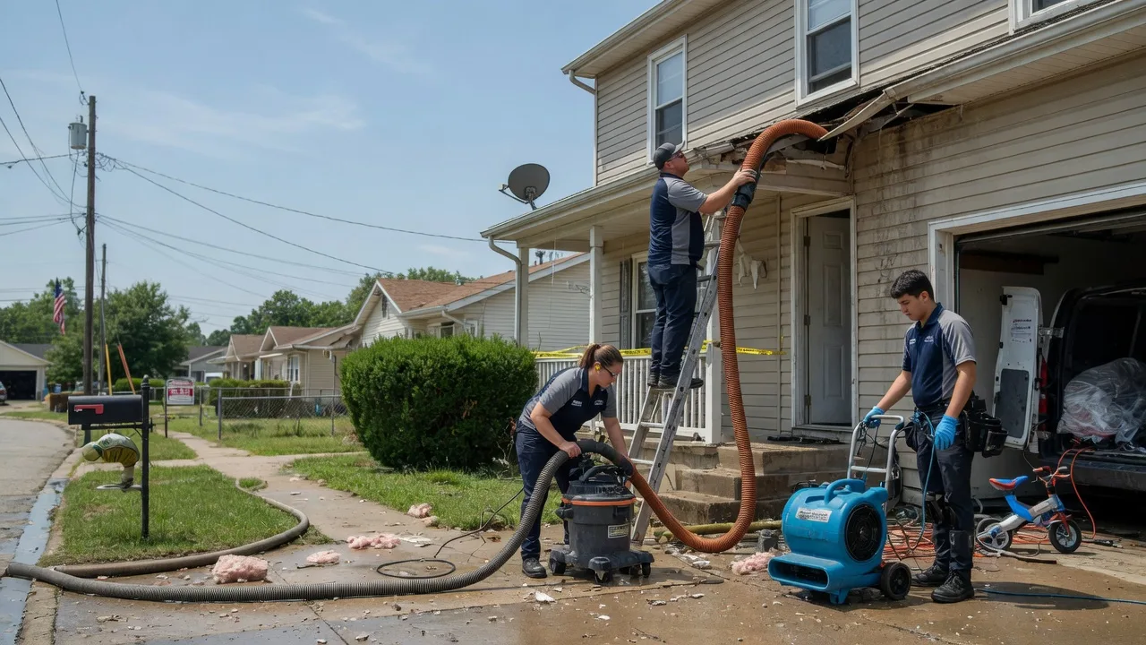 Water Damage Restoration in Bentley, LA near me